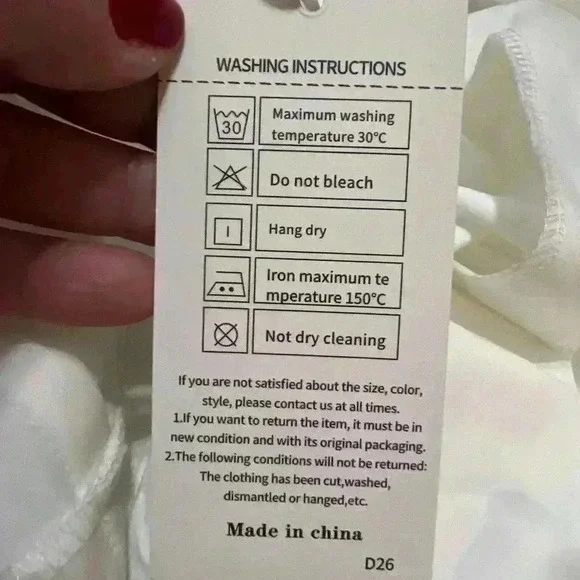 Phortric White Off the Shoulder Dress NWT Size L - Picture 12 of 13